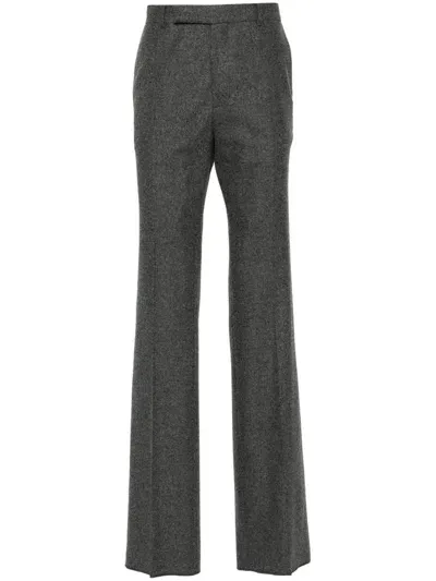 Givenchy Tailored Wool Trousers In Grey