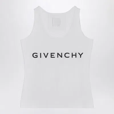 Givenchy Logo-print Tank Top In White