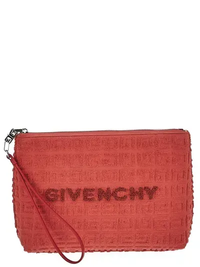 Givenchy Travel Pouch In Red