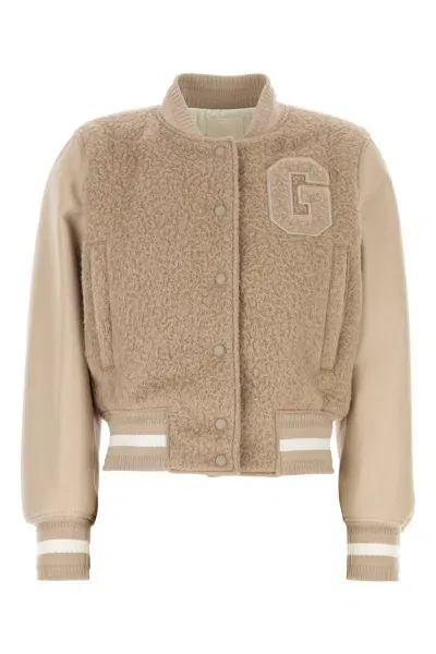 Givenchy Varsity Jacket With Leather Sleeves-36 Nd  Female In Brown