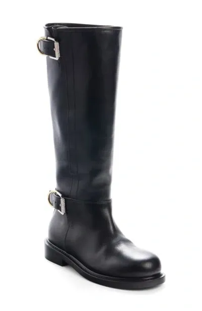 Givenchy Voyou Flat Boot In Black