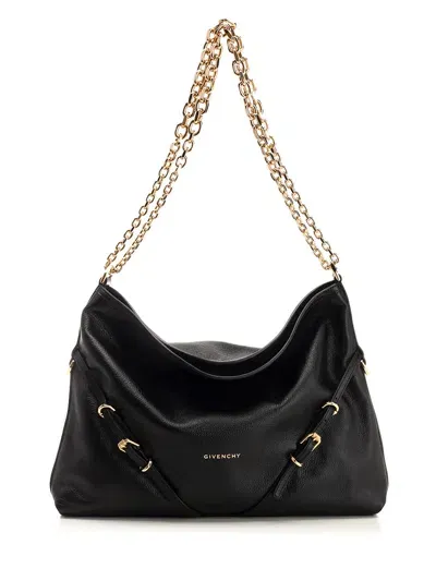 Givenchy Voyou Chain Bag In Black