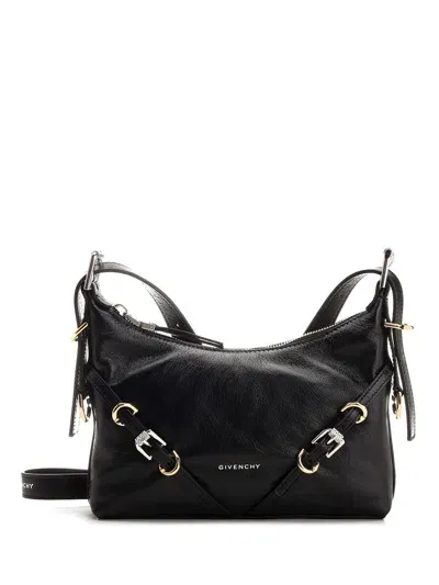 Givenchy Voyou Medium Shoulder Bag In Black