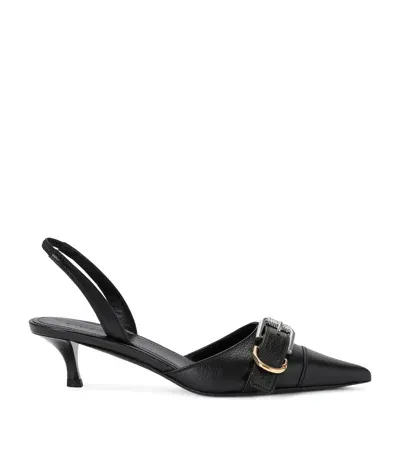 Givenchy Voyou Slingback Heels 45 In Black