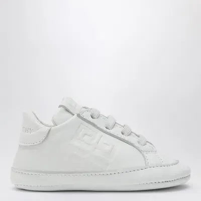 Givenchy 4g Leather Pre-walkers In White