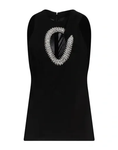 Givenchy Embroidered Halterneck Top In Black