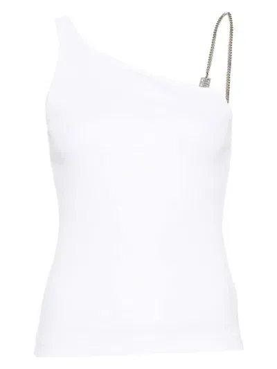 Givenchy White Stretch Cotton Top