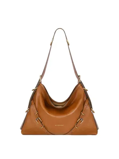 Givenchy Women's Voyou Medium Shoulder Bag In Brown