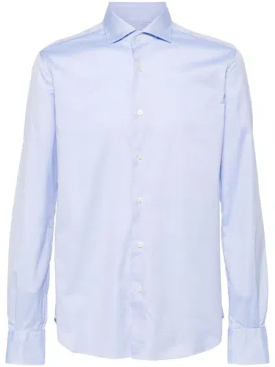 Glanshirt Oxford Cotton Shirt In Blue