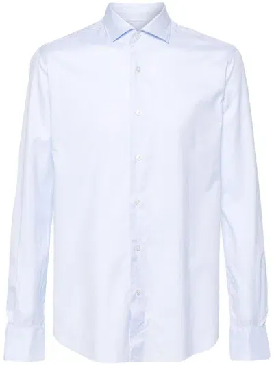 Glanshirt Oxford Cotton Shirt In Blue