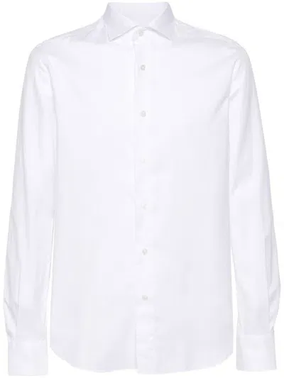 Glanshirt Oxford Cotton Shirt In White