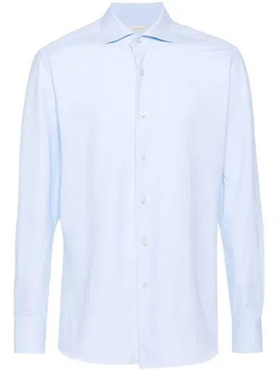 Glanshirt Spread-collar Shirt In Blue