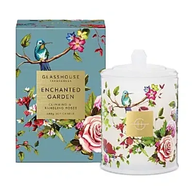 Glasshouse Fragrances Enchanted Garden Candle 13.4 Oz. In Multi