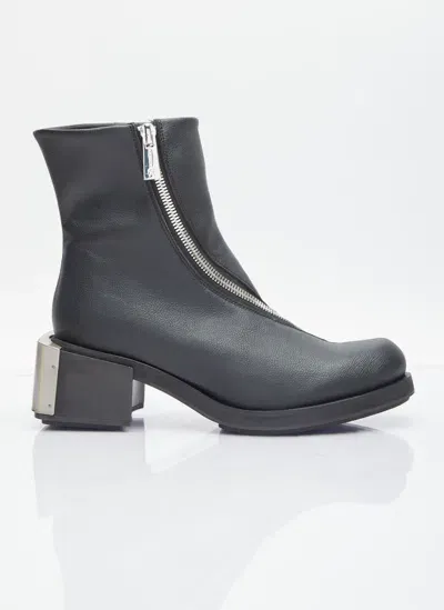 Gmbh Ergonomic Riding Ankle Boot In Black