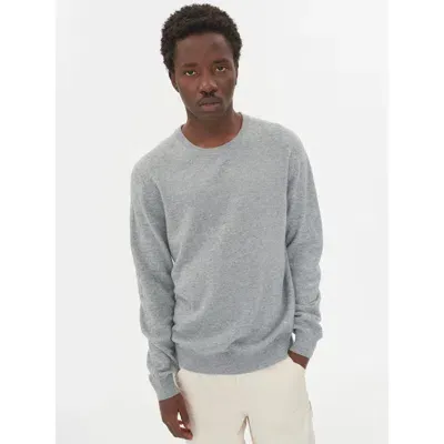 Gobi Cashmere Crew Neck Sweater In Vapor Blue