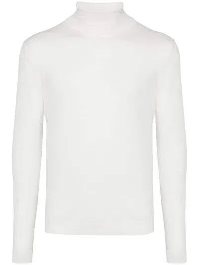 Goes Botanical Dolcevita Sweater In White