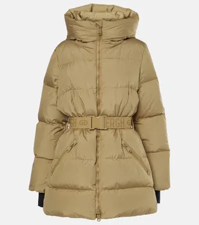 Goldbergh Forêt Down Ski Jacket In Beige