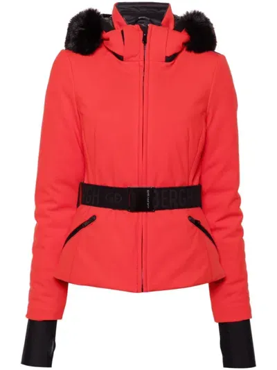 Goldbergh Hida Ski Jacket In Red