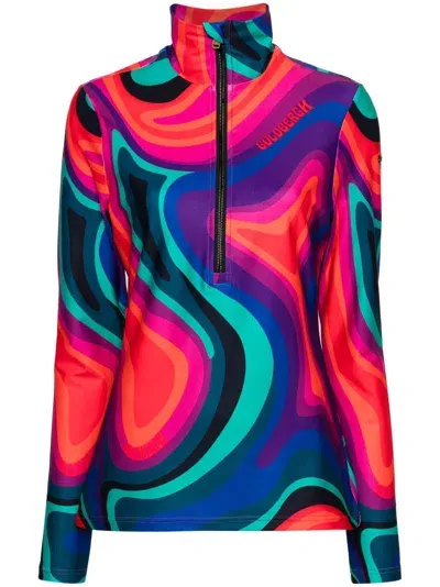 Goldbergh Illusion Ski Top In Pink