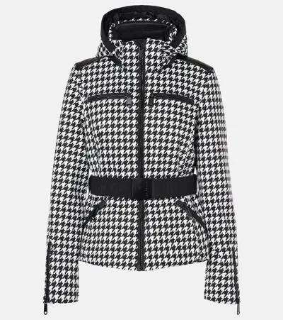 Goldbergh Printed Ski Jacket In Black