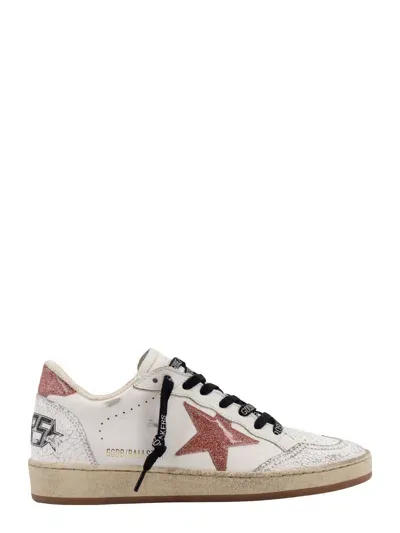 Golden Goose Ball Star Sneakers In White