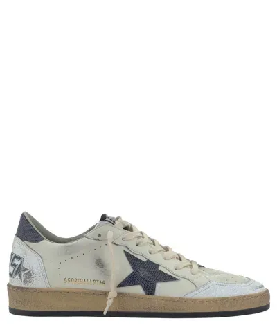 Golden Goose Ball Star Sneakers In White