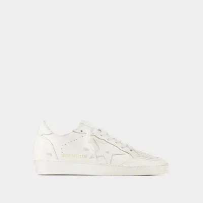 Golden Goose Ball Star Sneakers In White