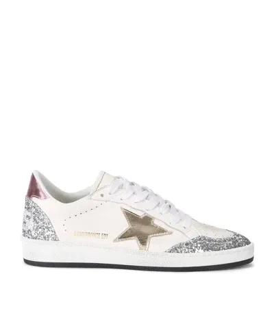 Golden Goose Ball Star Sneakers In White