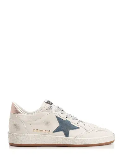 Golden Goose Ball Star Sneakers In White