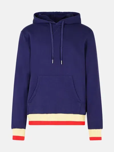 Golden Goose Blue Cotton Sweatshirt