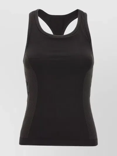 Golden Goose Breathable Racerback Sports Top In Black