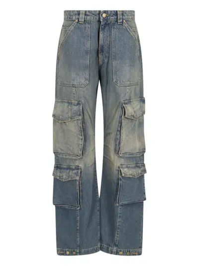 Golden Goose Cargo Jeans In Blue