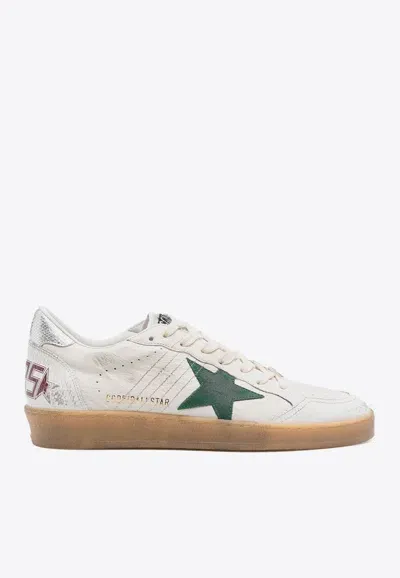 Golden Goose Db Ballstar Low-top Sneakers In White