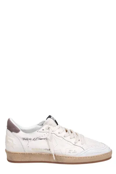 Golden Goose Deluxe Brand Ballstar Low In White