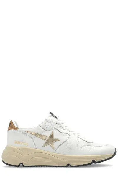 Golden Goose Deluxe Brand Star Patch Lace In White