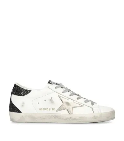 Golden Goose Leather Super-star Sneakers In White