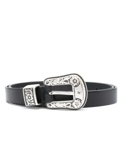 Golden Goose New Belt Lace Accessories In Black