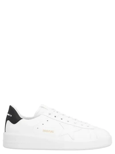 Golden Goose 'purestar' Sneakers In White/black