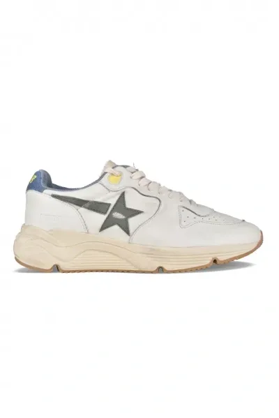 Golden Goose Running Sole Sneakers In White