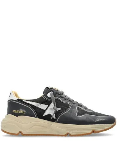 Golden Goose Running Sole Sneakers In Black