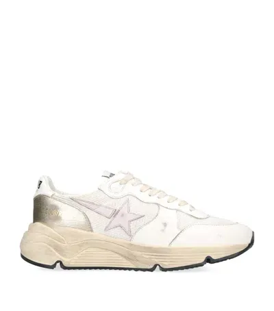 Golden Goose Running Sole Sneakers In White