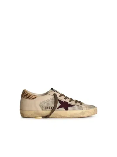 Golden Goose Sneakers In Beige