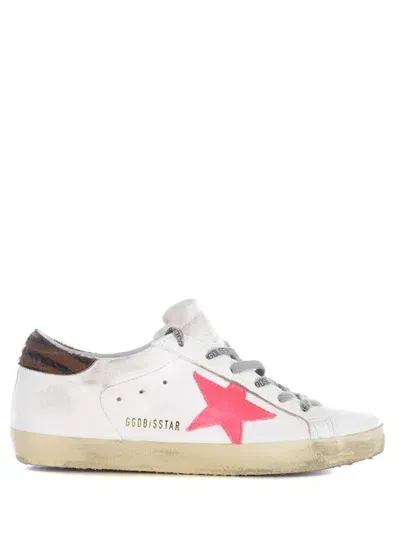 Golden Goose Sneakers  Super Star In Leather In White