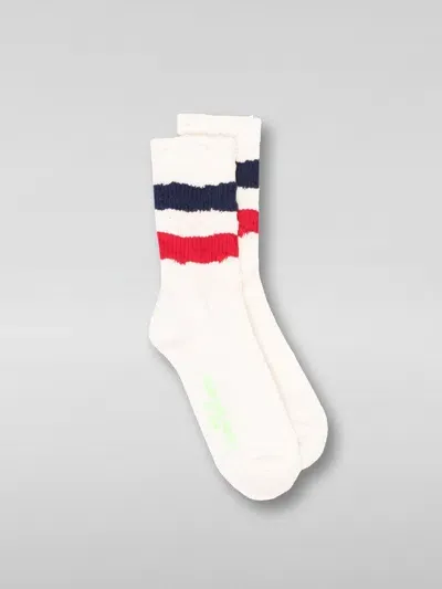 Golden Goose Socks High Rib In White