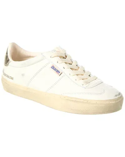 Golden Goose Soul Star Leather Sneaker In White