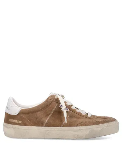 Golden Goose Soul-star Sneakers In Brown