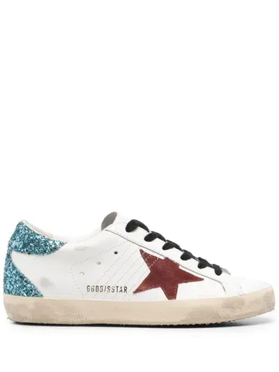 Golden Goose Super-star Classic Sneakers In Weiss