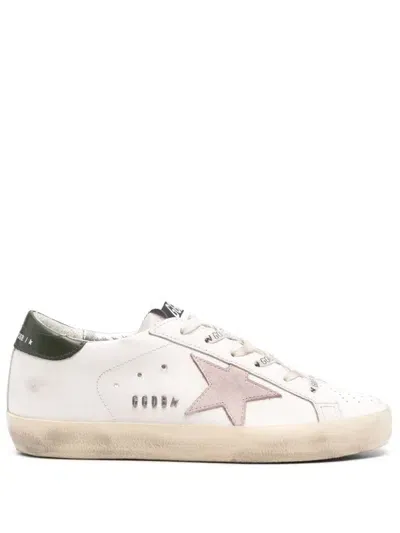 Golden Goose Sneakers In Green