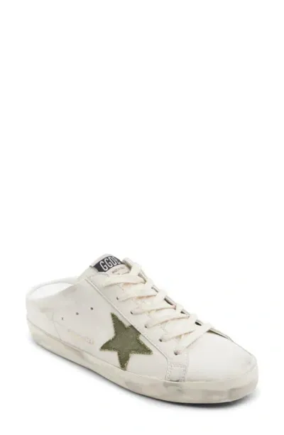 Golden Goose Sneakers Super-star Sabot In White