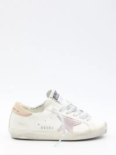 Golden Goose Super-star Sneakers In White